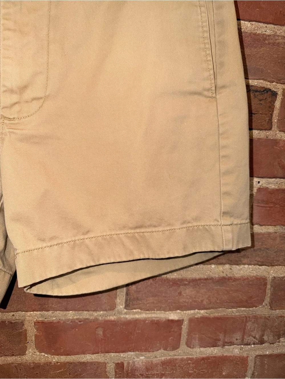 J. Crew Khaki Varick Chino Shorts - Neutral Beige Sz 33